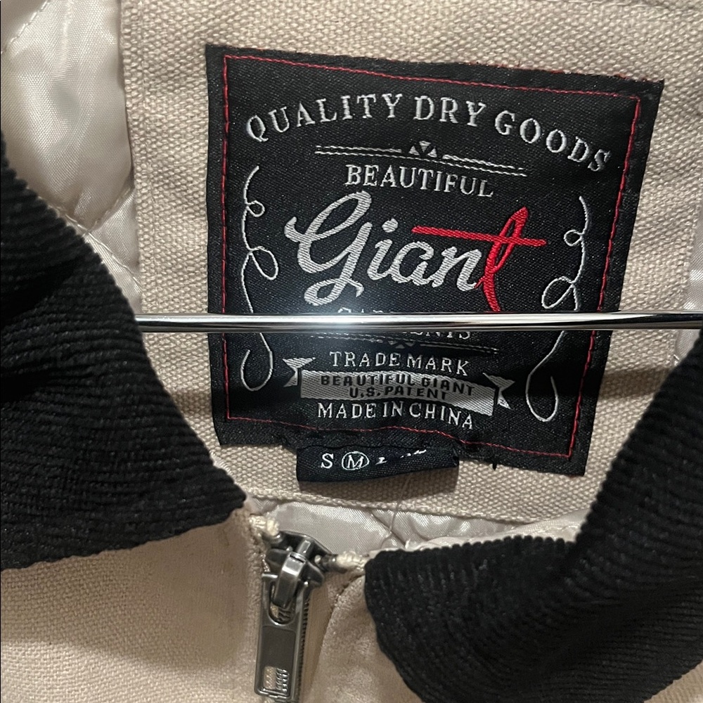 Pendleton Beige Jacket with Black Collar - image 2